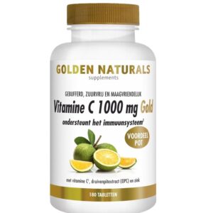 Golden Naturals Vitamine C 1000 mg Gold 180 capsules