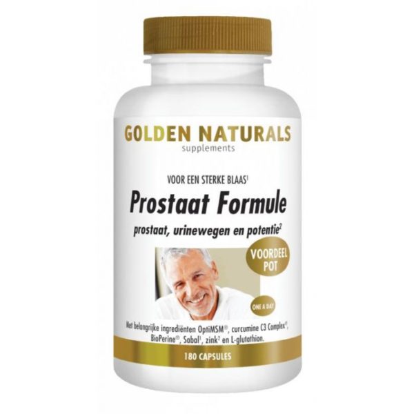Golden Naturals Prostaat Formule 180 capsules