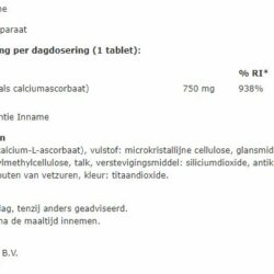 Pharma Nord Bio-C-Vitamine 750 mg 120 tabletten. - Afbeelding 2