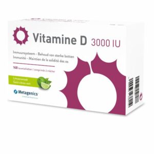 Metagenics Vitamine D 3000 IU 168 kauwtabletten