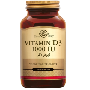 Solgar Vitamin D-3 1000 IU softgels 100 softgels